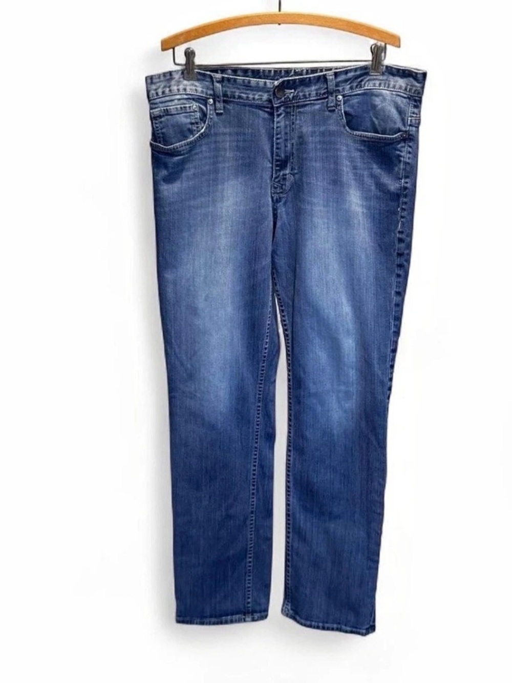 Calvin Klein Jeans Straight Leg Blue Denim Size 36x32